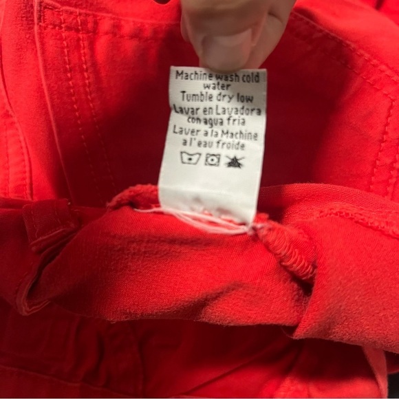 Cello Womens Red Skinny Stretch Jeans Size 7 Cotton Spandex Statement EUC - Picture 9 of 9